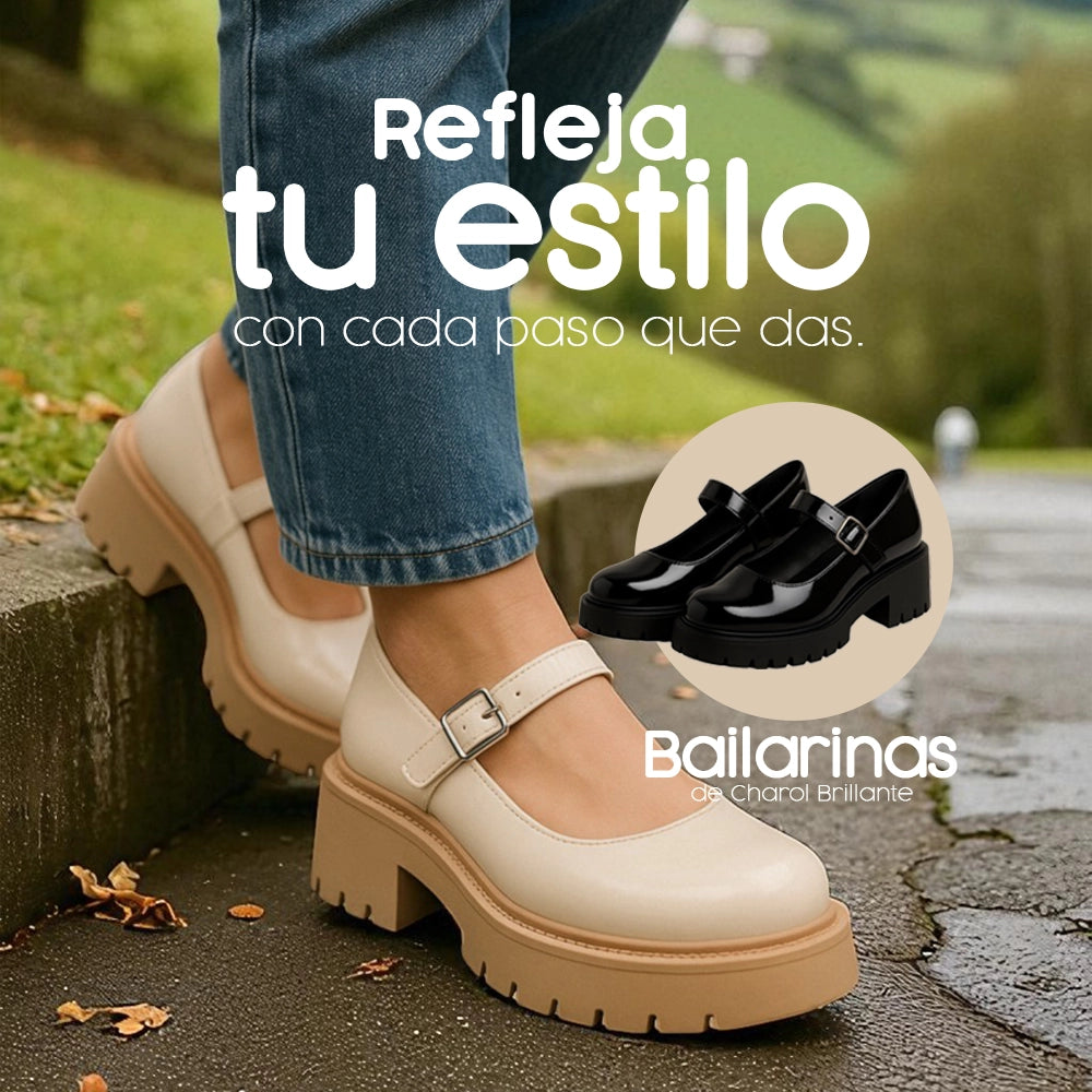 Zapato Bailarina de Charol Brillante