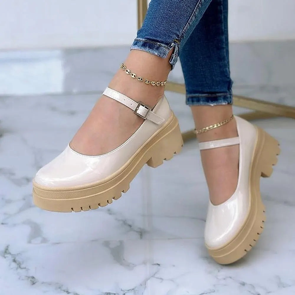 Zapato Bailarina de Charol Brillante